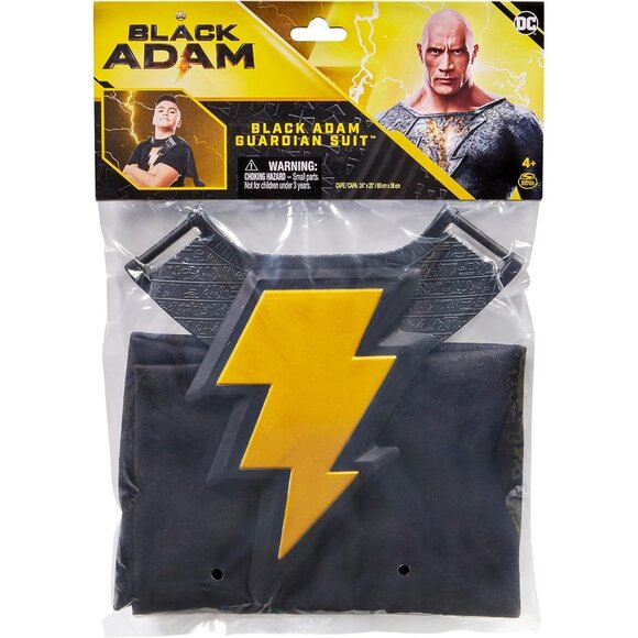 DC Comics, Black Adam Guardian Suit, Cape And Chest Plate, Black Adam Movie Kids - Picture 2 of 2
